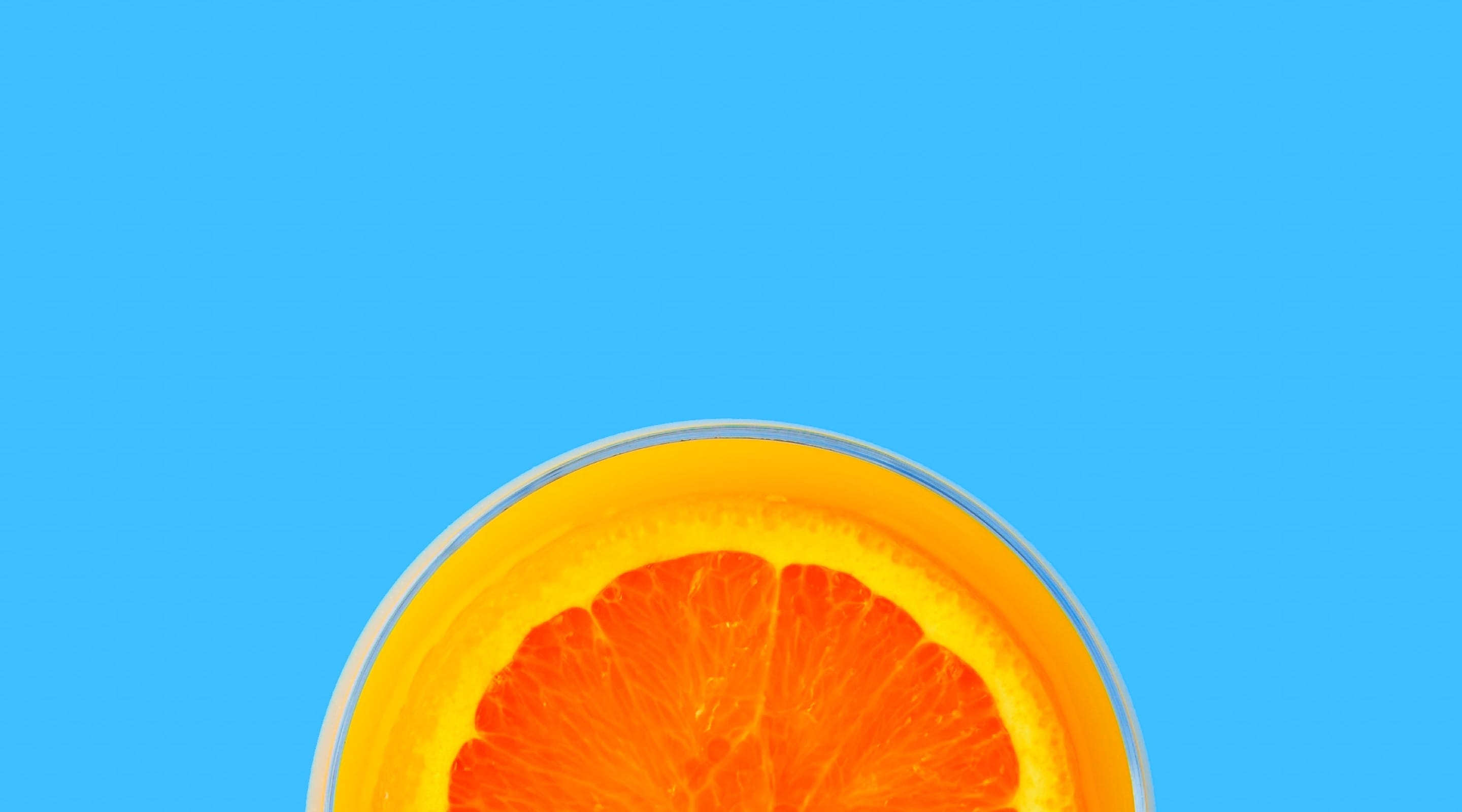 orange slice photo